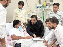 नरेश मीणा और भरत सिंह से मिले हनुमान बेनीवाल