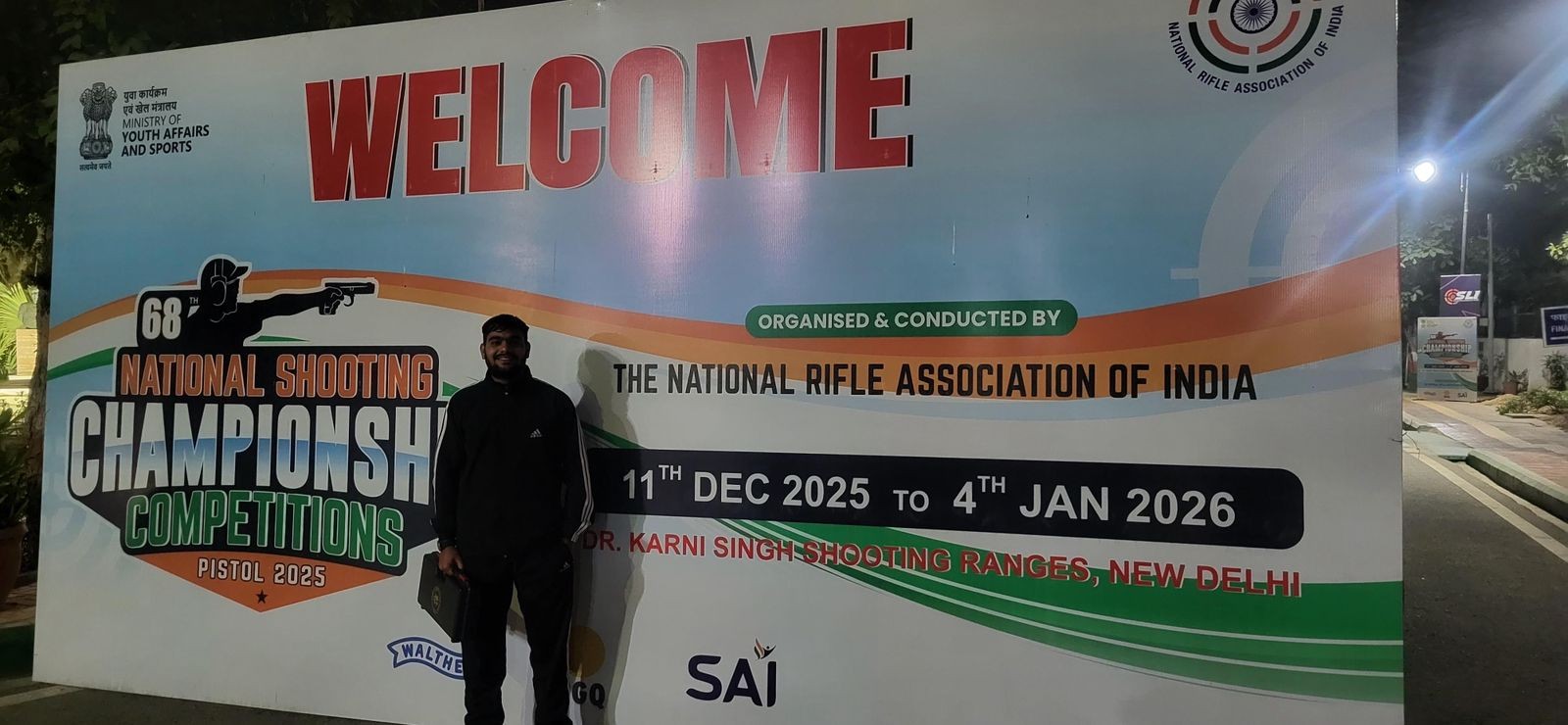 दीपक कुमार सोनी ने सीनियर नेशनल पिस्टल शूटिंग में किया क्वालीफाई