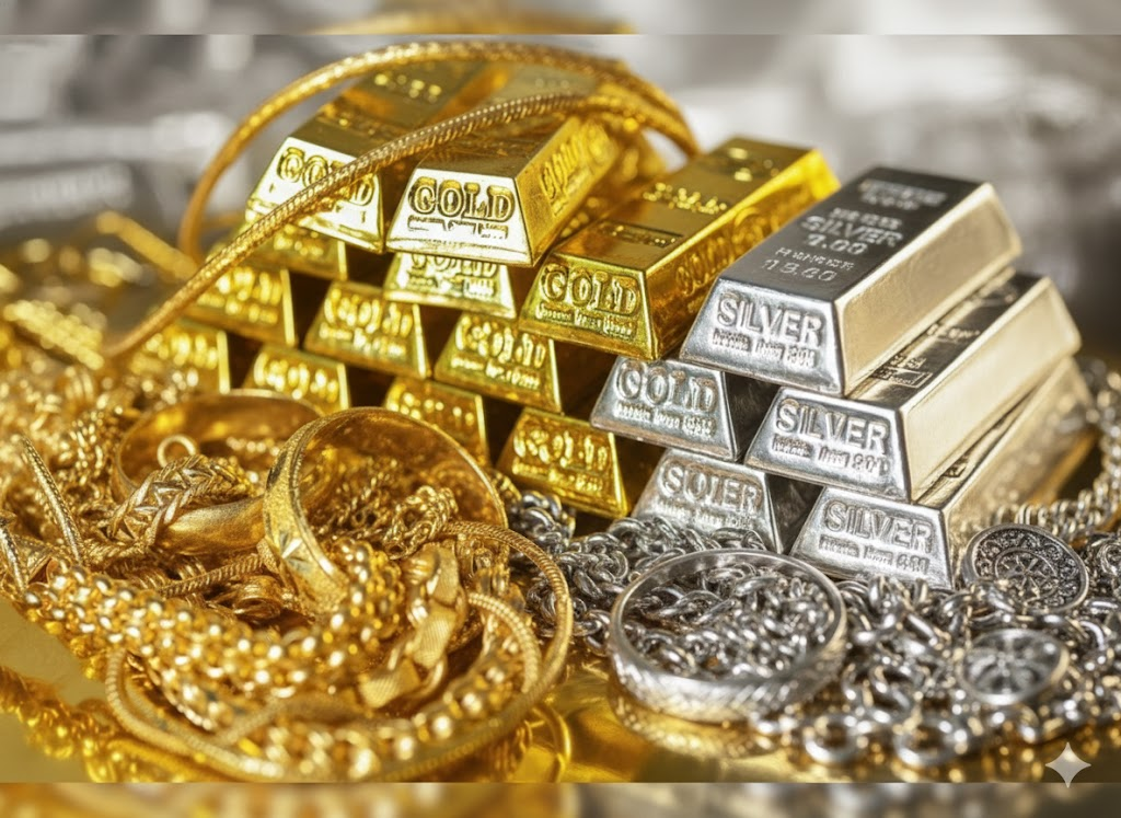 सोने-चांदी की कीमतों ने तोड़े पुराने सभी रिकॉर्ड; शादियों के सीजन से पहले आम आदमी की बढ़ी चिंता।